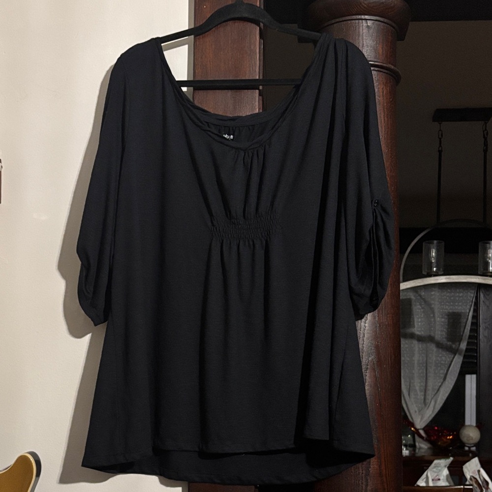 Lane Bryant Black Women's Blouse